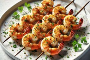Receta del Pincho de gambas