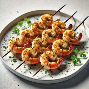 Pincho de gambas