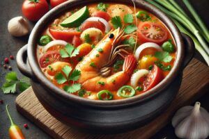 Receta de la Moqueca de Camarão